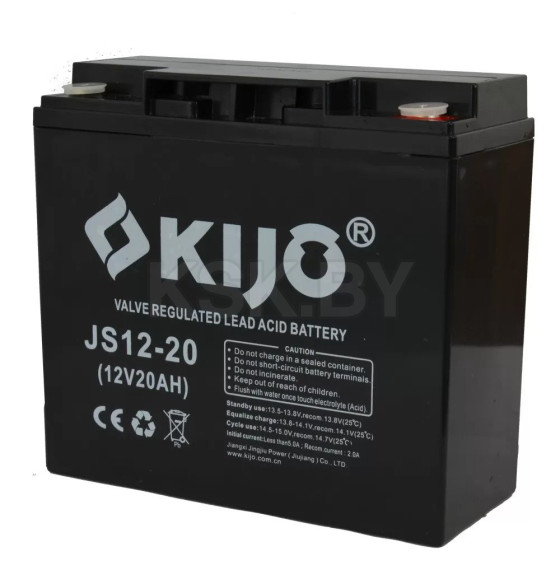 Аккумулятор автомобильный Kijo 12V  20 Ah (M5) (12V20AH) 