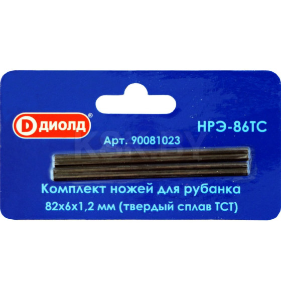 Ножи для рубанка 82х6х1.2 мм ТСТ НРЭ-86ТС ДИОЛД 90081023 (НРЭ-86ТС (90081023)) 