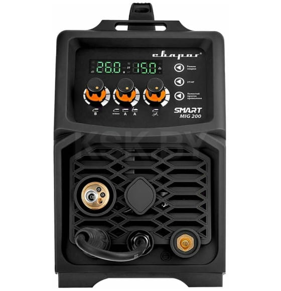 Полуавтомат сварочный Сварог MIG 200 "REAL SMART" (N2A5)  Black (маска+краги) (98557) 