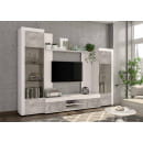 Полка навесная Леон 4 (ясень анкор светлый) (00104102_82) 