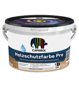 Краска водно-дисперсионная внутр. Caparol Holzschutzfarbe Pro Base 1, 1,25 л/1,63 кг