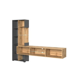 Гостиная Point ТИП-70 (Дуб Вотан/Серый графит)