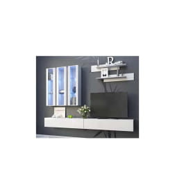 Комплект навесных полок Point (Белый)