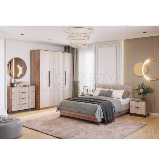 Комод Тоскана (Дуб Табачный/Бисквит) (639-0742-03) 