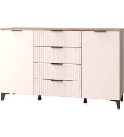 Комод Тоскана (Дуб Табачный/Бисквит)