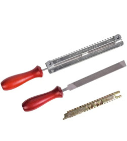 Набор для заточки пильных цепей 3/8"Р и 1/4" (4 мм)  P.I.T. MFS-4001
