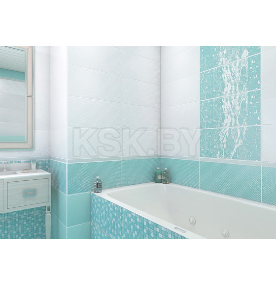 Декор Alta Cera Confetti Aquamarine 249*500 мм (DW9CFT16) 