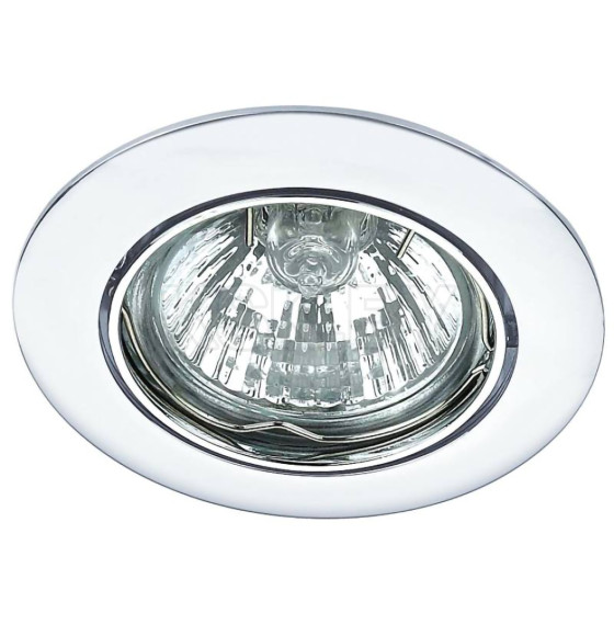 Светильник встраиваемый 6028/1-4СH GU5.3x50W хром (6028/1-4СH) 