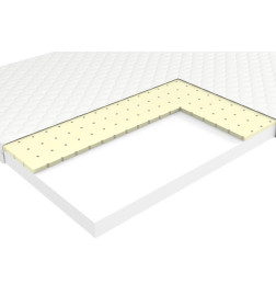 Наматрасник коррекционный EOS Топп 4 (160x200) джерси пик 100г.