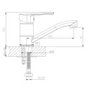 Смеситель Esko Hill для кухни, HI 15 (HI 15) 