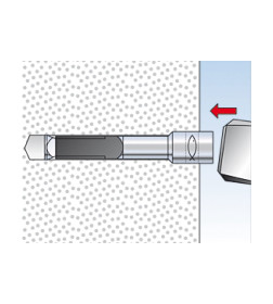 Анкер для газобетона FPX M8-I (25)