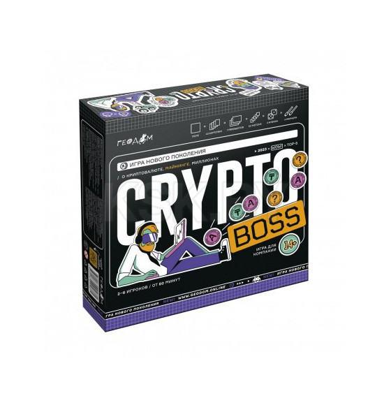 Игра настольная. CRYPTOBOSS/Криптобосс 4660136225881 ГеоДом (4660136225881) 