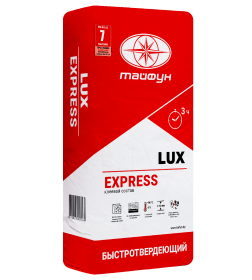 Быстротвердеющий клей для плитки "LUX EXPRESS", 25кг