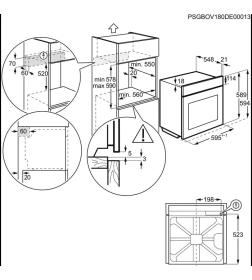 Духовой шкаф электрический Electrolux EOE7P31Z