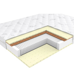 Матрас EOS Элит Тип 4/5 (200x200) премиум чехол Silver