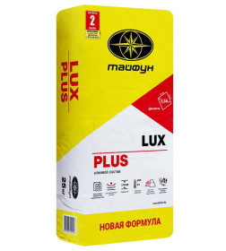 Клей для плитки повышенной фиксации "LUX - PLUS", 25 кг