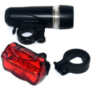 Комплект фонарей для велосипеда Jingyi JY-808-11+JY-004T (JY-808-11+JY-004T) 