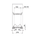 Сушка Hart Optima 3 L-700, Хром (956452) 