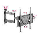 Кронштейн для телевизора наклонно-поворотный MAUNFELD MTM-3255FMDS (КА-00020596) 