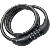 Замок велосипедный кодовый 8х1000мм TONYON 567C-0810