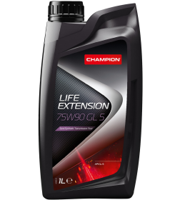 Масло трансмиссионное Champion Life Extension 75W-90 GL5, 1л