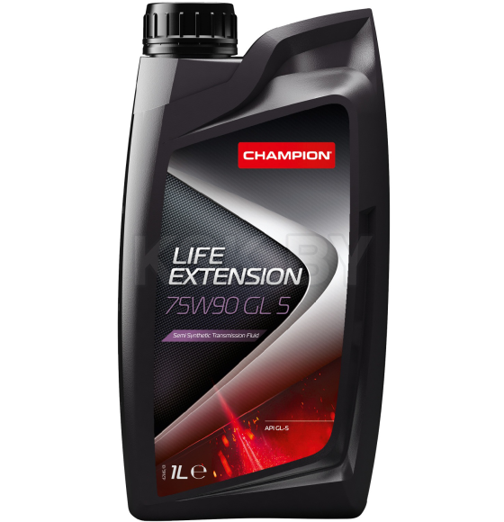 Масло трансмиссионное Champion Life Extension 75W-90 GL5, 1л (8203701) 