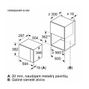Микроволновая печь встраиваемая Bosch BFL520MW0 (BFL520MW0) 