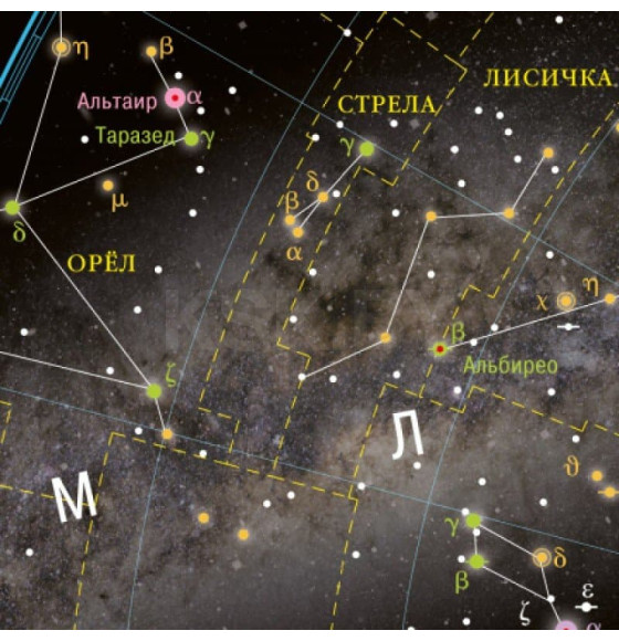 Карта настенная на рейках. Звездное небо/Планеты. 101х69 см. Лам ГеоДом 9785907093478 (9785907093478) 