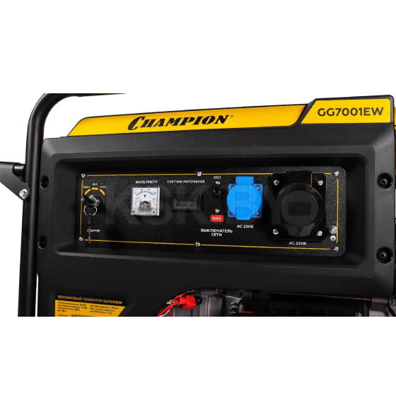 Генератор бензиновый CHAMPION GG7001EW (GG7001EW) 
