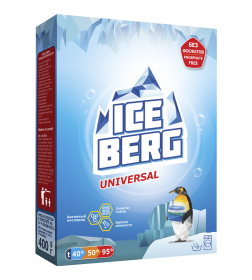 Стиральный порошок ICEBERG universal   400г