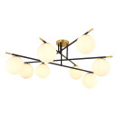 Светильник потолочный Arte Lamp ALCOR A2224PL-8BK (A2224PL-8BK) 