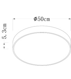 Светильник потолочный Arte Lamp ARENA A2670PL-1WH