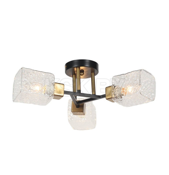 Светильник потолочный Arte Lamp CHICAGO A1547PL-3BK (A1547PL-3BK) 