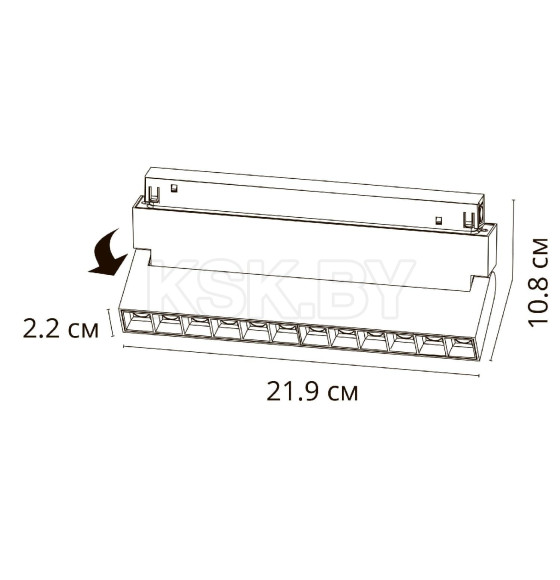 Светильник потолочный Arte Lamp LINEA A4668PL-1WH (A4668PL-1WH) 