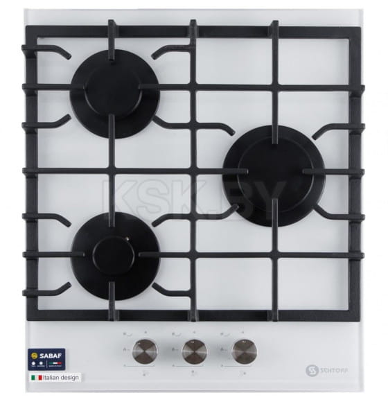 Панель варочная газовая SCHTOFF H4502P05IS белая (H 4502 P05 IS белая) 