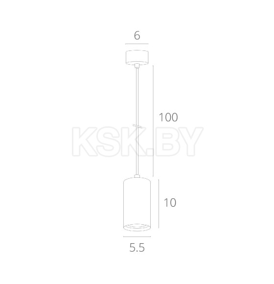 Светильник подвесной Arte Lamp CANOPUS A1516SP-1BK (A1516SP-1BK) 