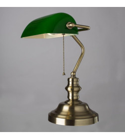 Светильник настольный Arte Lamp BANKER A2492LT-1AB