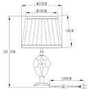 Светильник настольный Arte Lamp CAPELLA A4024LT-1CC (A4024LT-1CC) 