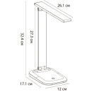 Светильник настольный Arte Lamp LONDON A5124LT-1WH (A5124LT-1WH) 