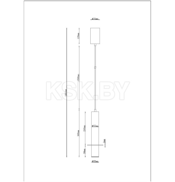 Светильник подвесной Arte Lamp ASCELLA A2034SP-1WH (A2034SP-1WH) 