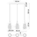 Светильник подвесной Arte Lamp BARRY A7951SP-3GO (A7951SP-3GO) 