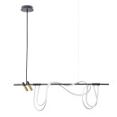 Светильник подвесной Arte Lamp KLIMT A2850SP-45BK (A2850SP-45BK) 