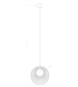 Светильник подвесной Arte Lamp LAYLA A2808SP-1BK