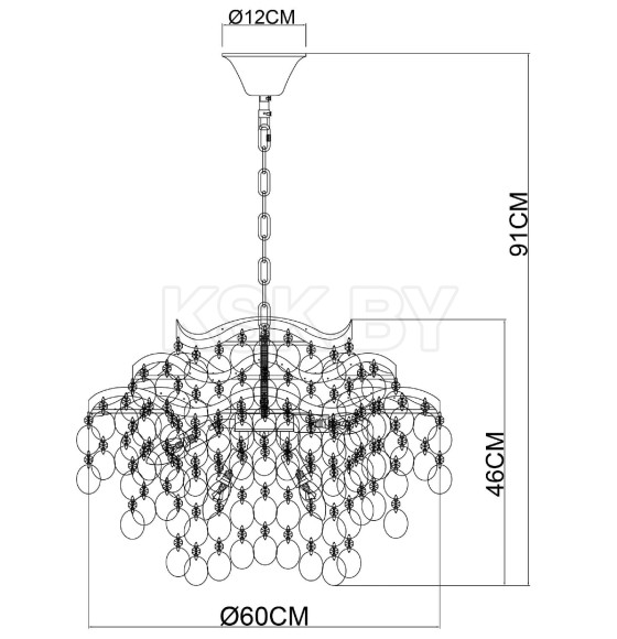 Светильник подвесной Arte Lamp PIPIRIMA A4065SP-9SG (A4065SP-9SG) 