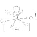 Светильник потолочный Arte Lamp ALASTOR A5435PL-6WH (A5435PL-6WH) 