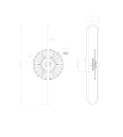 Настенные светильники Arte Lamp ALMAAZ A2563AP-1PB