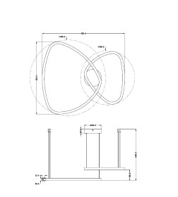 Подвесная люстра Arte Lamp MADISON A2194SP-2BK