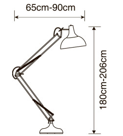 Светильник напольный Arte Lamp GOLIATH A2487PN-1BK