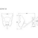 Светильник настенный Arte Lamp DARCY A2187AP-1GO (A2187AP-1GO) 