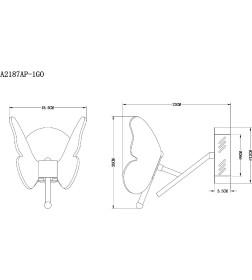 Светильник настенный Arte Lamp DARCY A2187AP-1GO